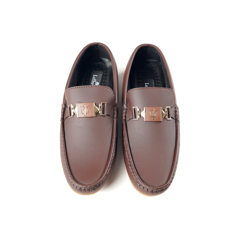 Crown Buckle Loafer