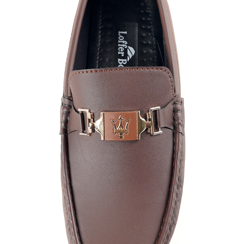 Crown Buckle Loafer